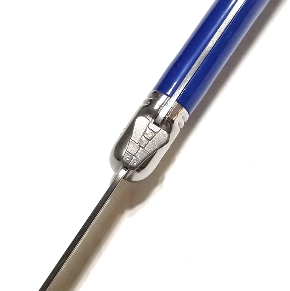 Cook's Companion Steak Knife Stainless Steel 12 piece Blue Handle Gift Set - Picture 4 of 7